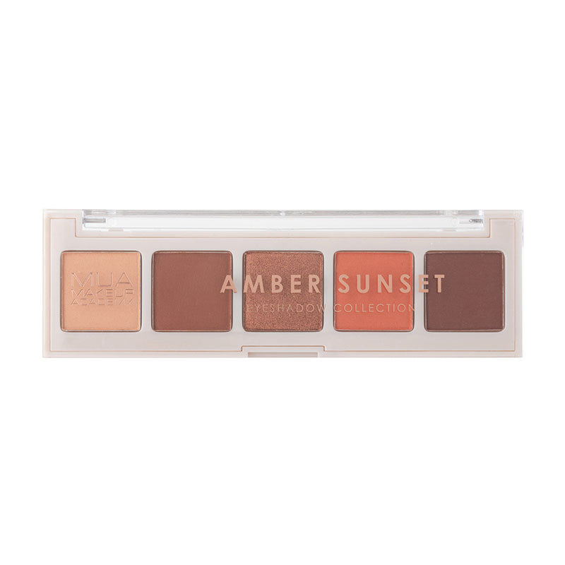 MUA 5 Shade Eyeshadow Palette - Amber Sunset