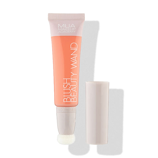 a tube of blush with a white cap
