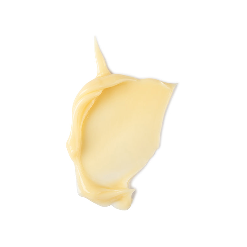 a close up of a cream