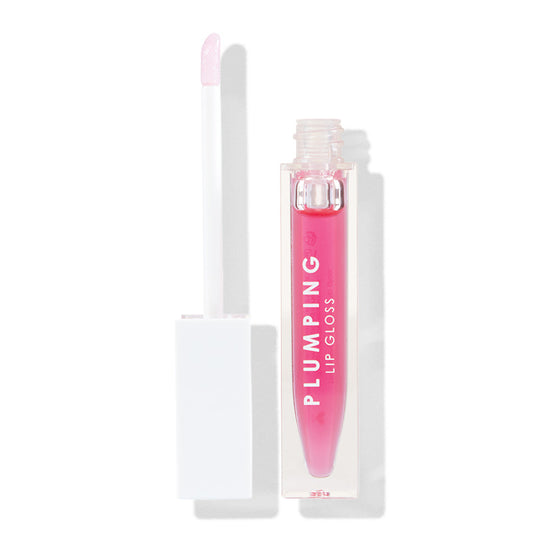 a pink lip gloss in a tube