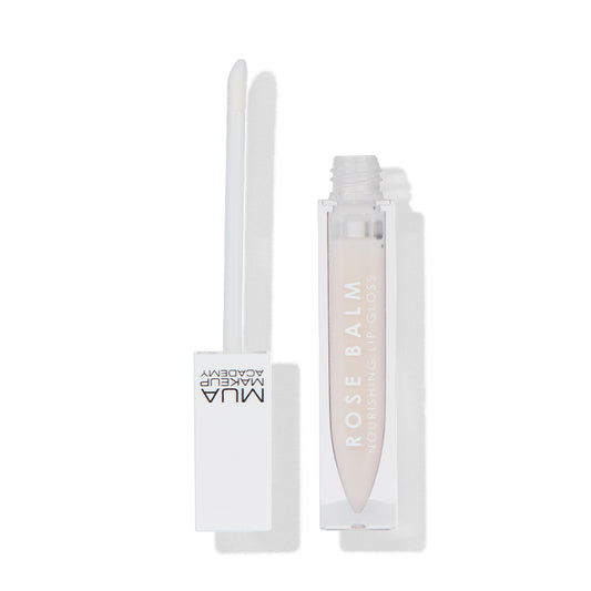 a white lip gloss and a white tube