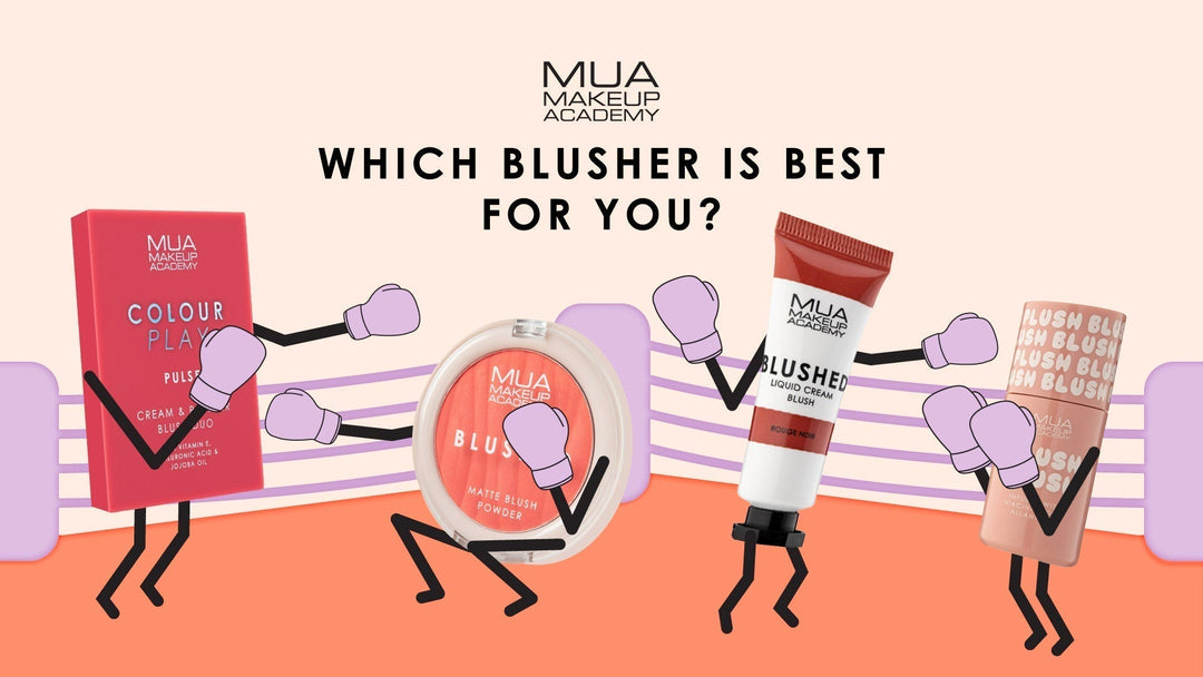 Battle Of The Blush: Which MUA blusher is made for you?