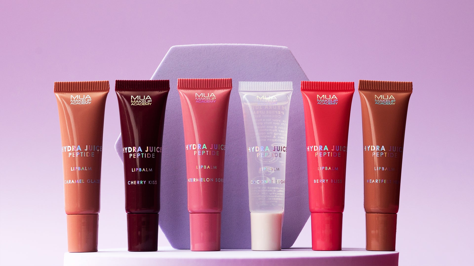 New in: Hydra-Juice Peptide Lip Balms - MUA MAKEUP ACADEMY