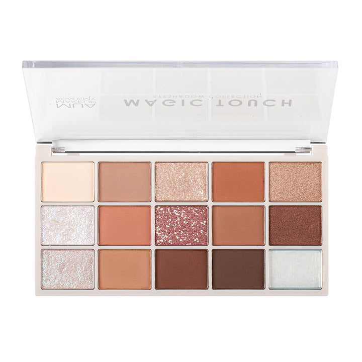 MUA 15 Shade Eyeshadow Palette Magic Touch