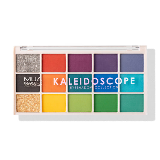 a close up of a makeup palette