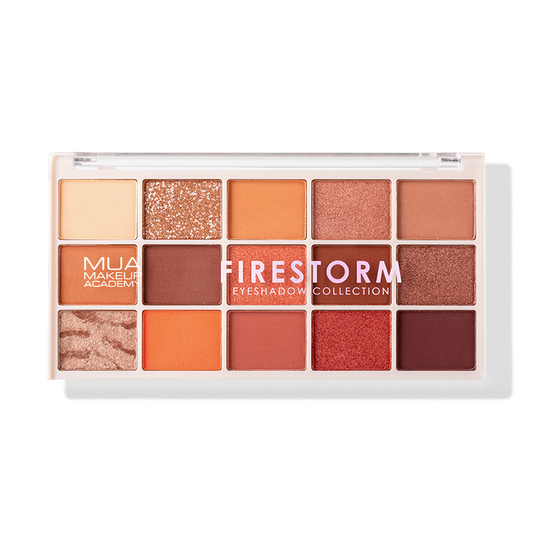 a close up of a makeup palette