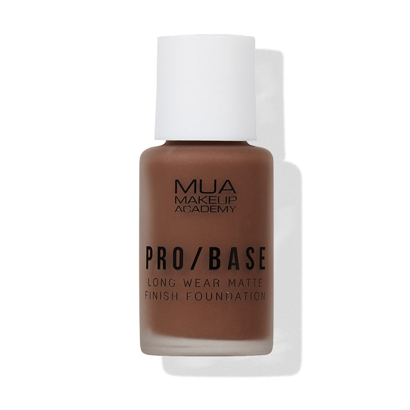 a brown bottle of foundation