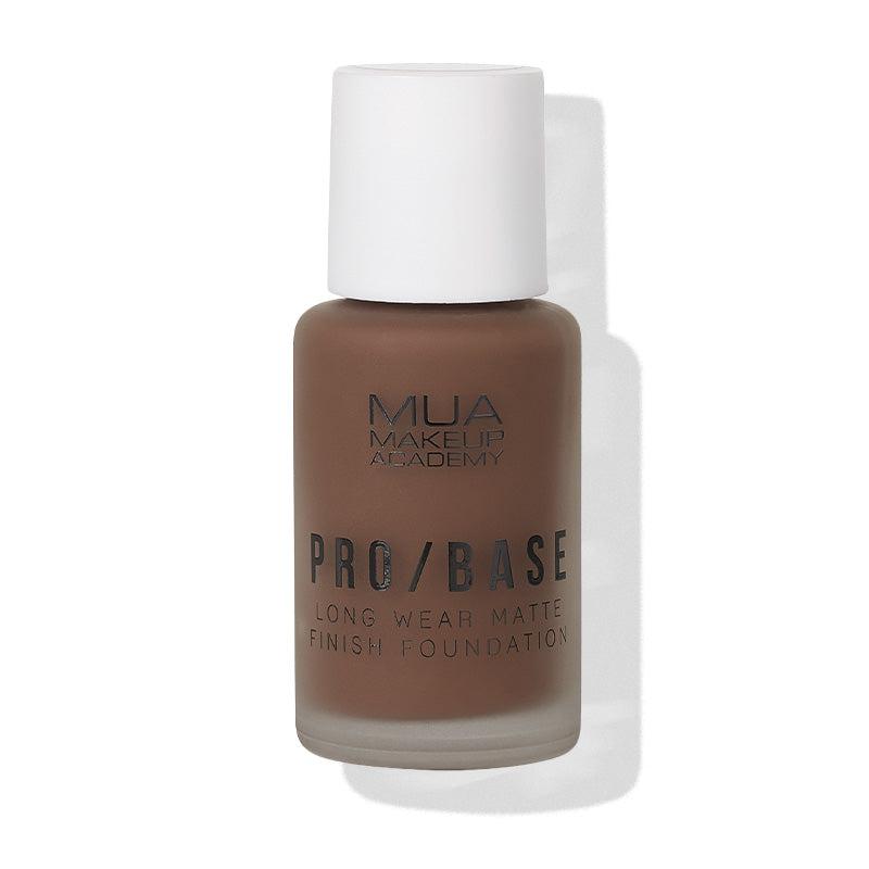 a brown bottle of foundation