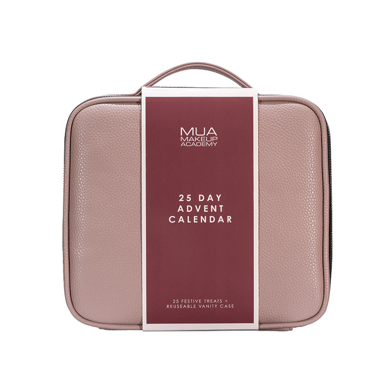 a pink bag with a label