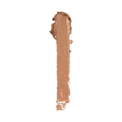a close up of a smear of makeup