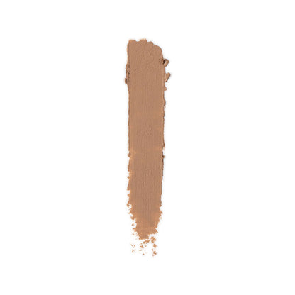 a close up of a smear of makeup