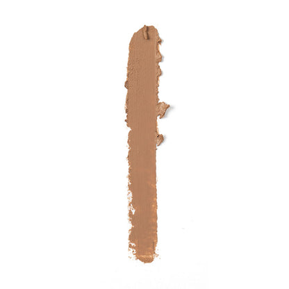 a close up of a smear of makeup