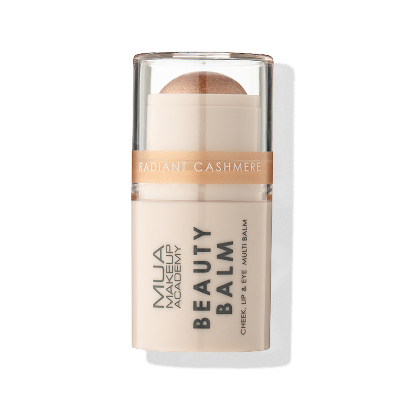 a cream and tan tube with a lid