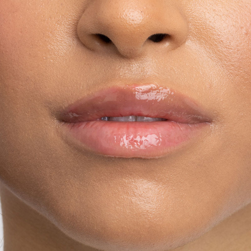 close up of a woman's lips