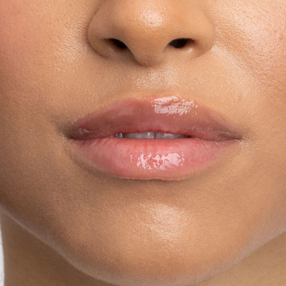 close up of a woman's lips