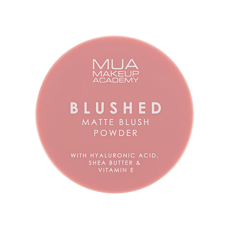 MUA Makeup Academy Blushed Mate Blush Powder - Dusky Rose