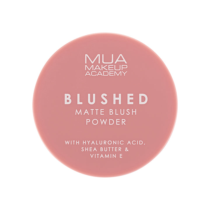 MUA Makeup Academy Blushed Mate Blush Powder - Dusky Rose