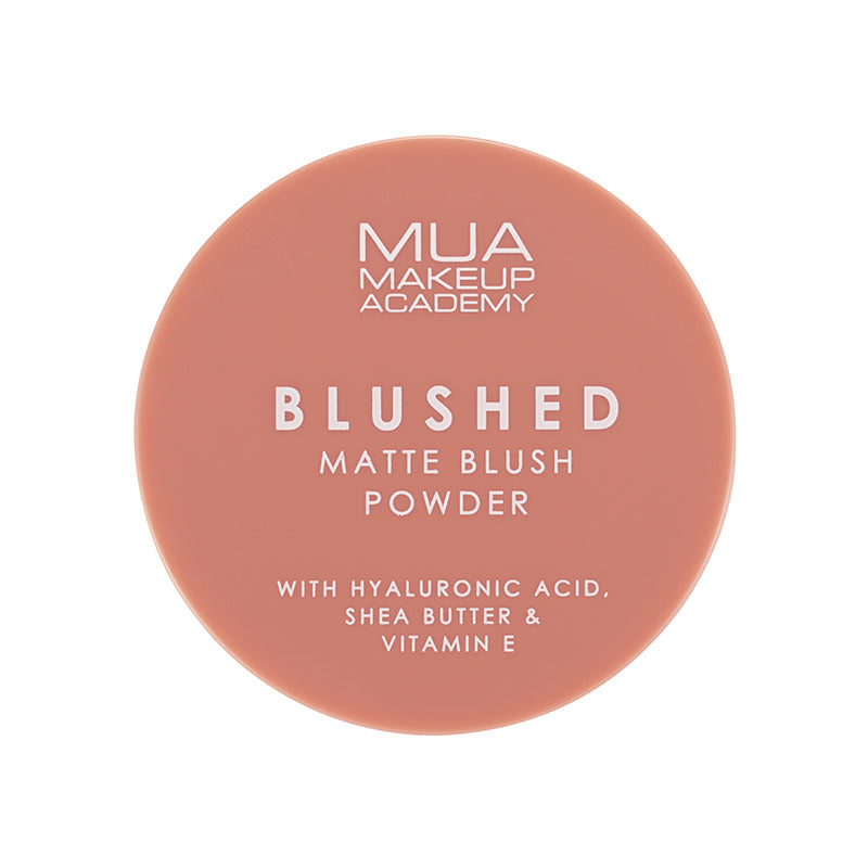 MUA Makeup Academy Blushed Mate Blush Powder - Rose Tea