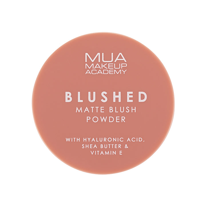 MUA Makeup Academy Blushed Mate Blush Powder - Rose Tea