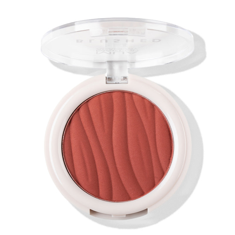 a close up of a blush