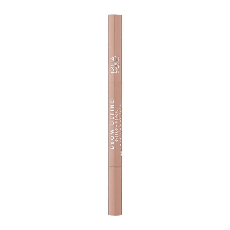 MUA BROW DEFINE EYEBROW PENCIL + BLENDING BRUSH