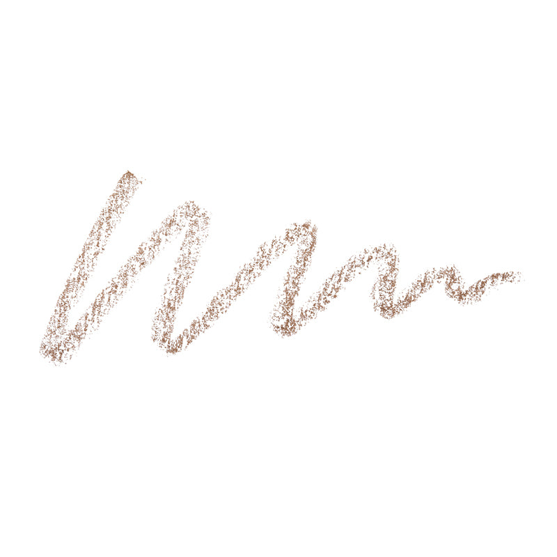 a brown line on a white background