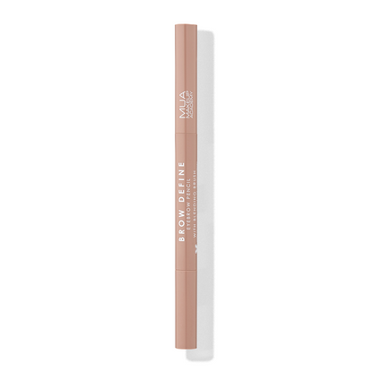 a close up of a brown eyebrow pencil