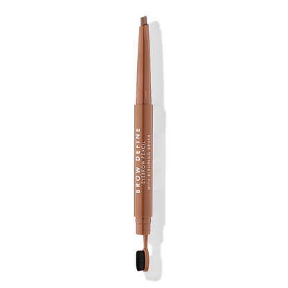 a brown eyebrow pencil with a brush