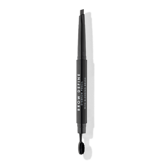 a black eyebrow pencil with a brush