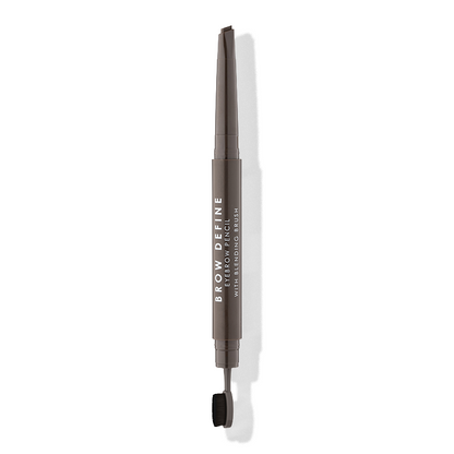 a brown eyebrow pencil with a brush