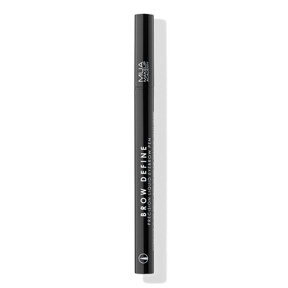 a black pencil with white text