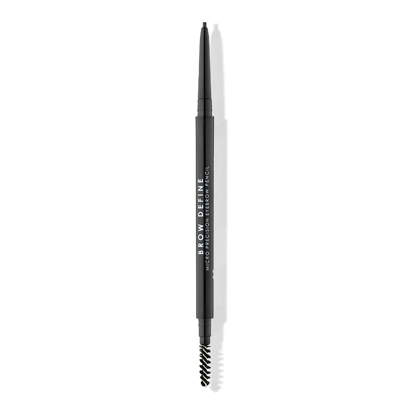 a black eyebrow pencil with a brush