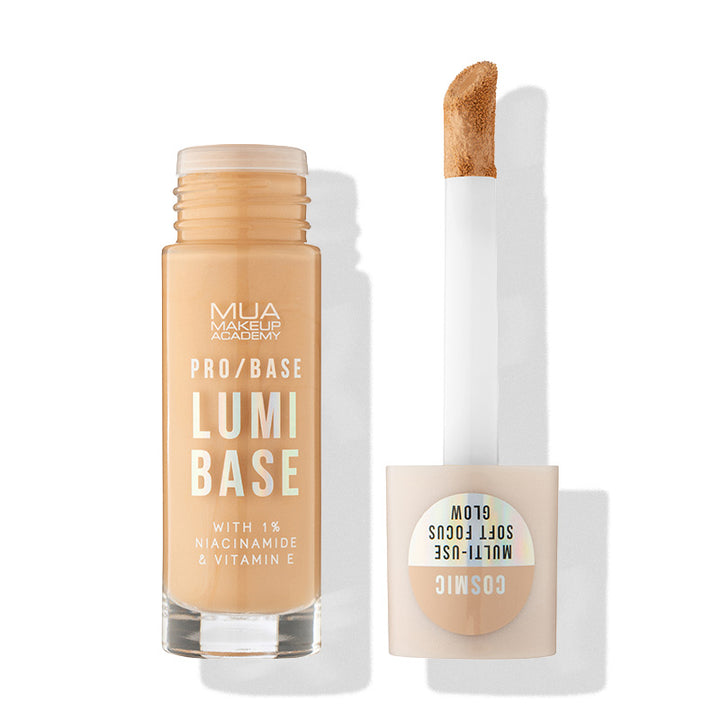 a close up of a bottle of makeup