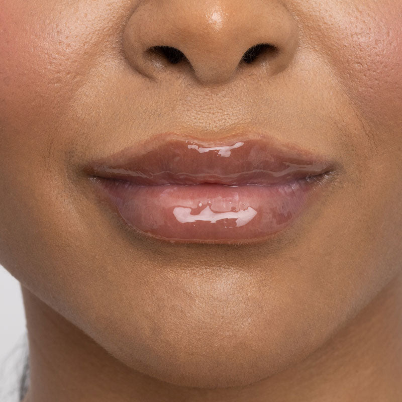 close up of a woman's lips