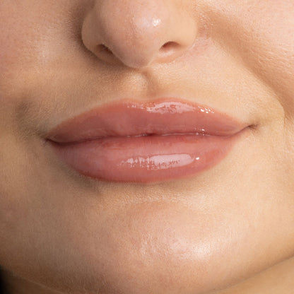 close up of a woman's lips