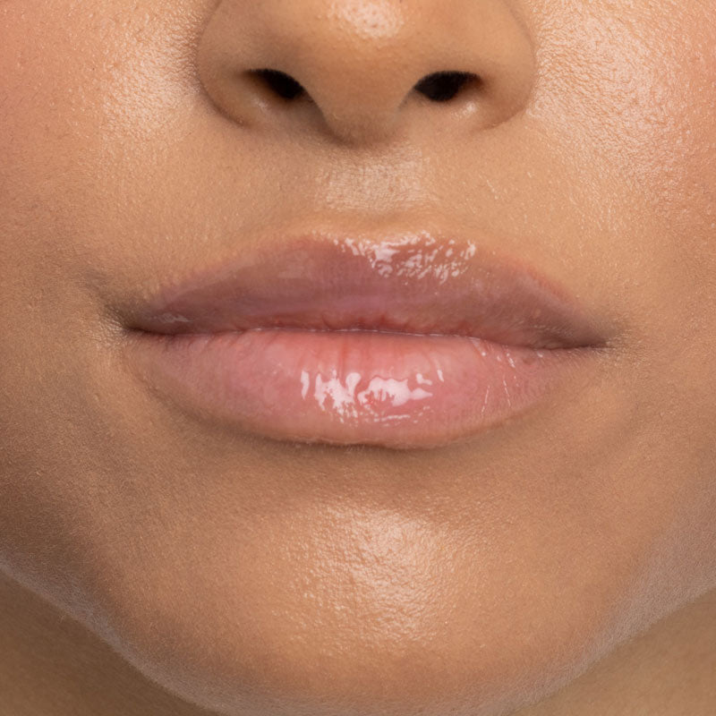 close up of a woman's lips