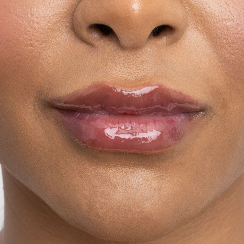 close up of a woman's lips