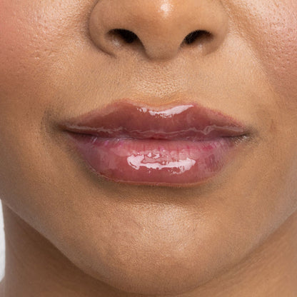 close up of a woman's lips