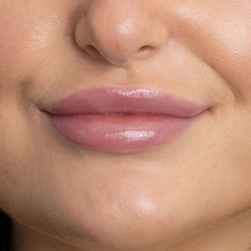 close up of a woman's lips