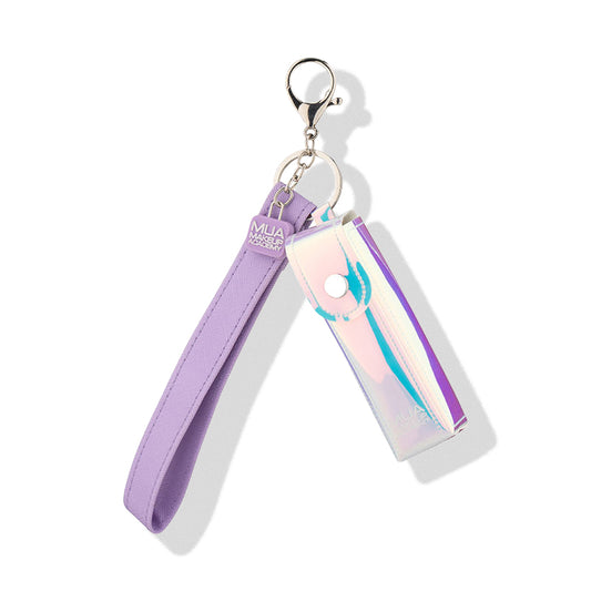 a key chain with a key ring