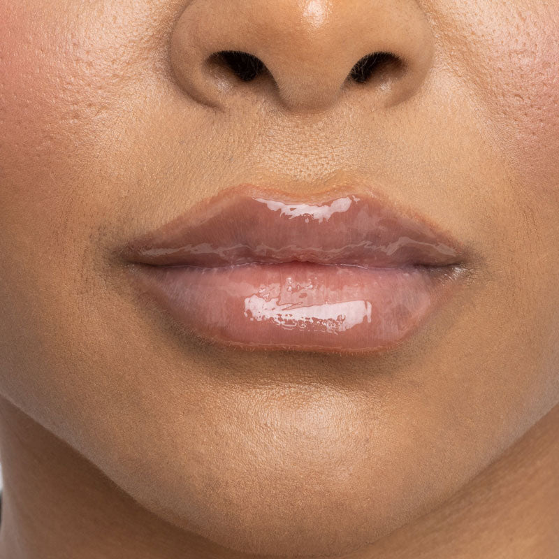 close up of a woman's lips