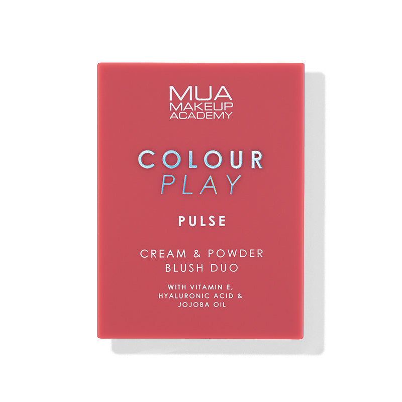 a red package with white text