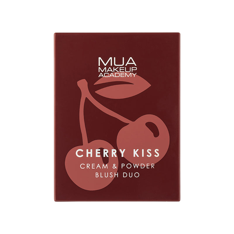 MUA Cream and Powder Blush Duo - Cherry Kiss