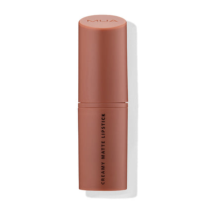 a brown tube of lipstick