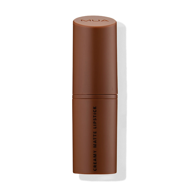 a brown tube of lipstick