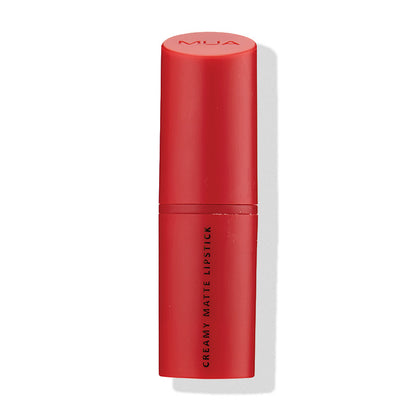 a red tube of lipstick