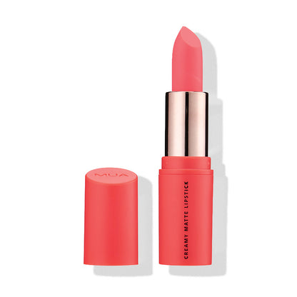 a pink lipstick with a tube
