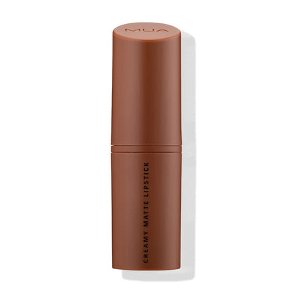 a brown tube of lipstick