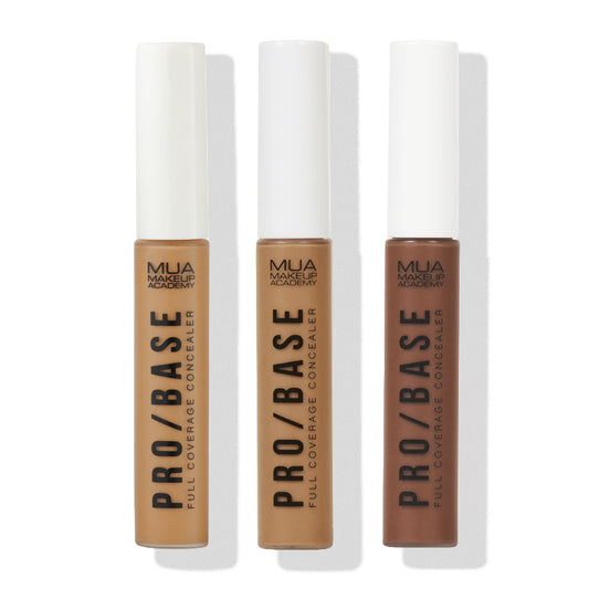 a group of different shades of makeup