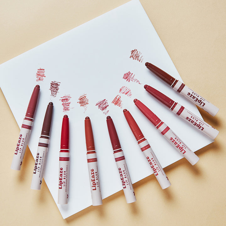 LIPEAZE LINER COLLECTION - MUA Makeup Academy - includes the full range of LipEaze blurring lip liner family
